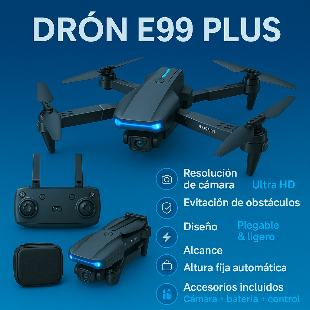 ¡Edición Limitada! Dron E99 Plus