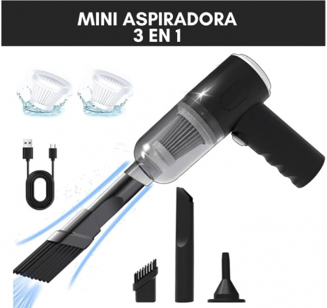 La Mini Aspiradora que Lo Hace Todo
