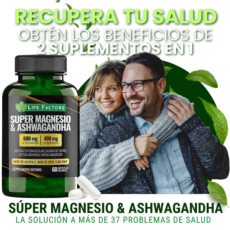 SUPER MAGNESIO & ASHWAGANDHA