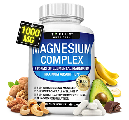 Tu cuerpo está pidiendo ayuda. Dale Magnesio real